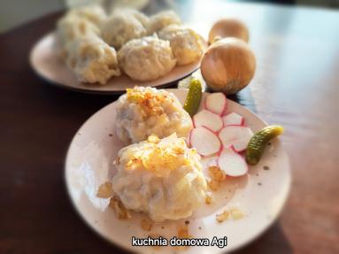 Zdjęcie - Pierogi z mięsem bez lepienia ciasta - Przepisy kulinarne ze zdjęciami
