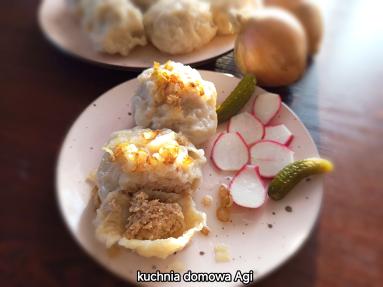 Zdjęcie - Pierogi z mięsem bez lepienia ciasta - Przepisy kulinarne ze zdjęciami