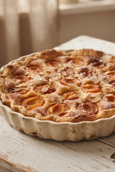 Zdjęcie - Tarta morelowa z delikatną bezą - Przepisy kulinarne ze zdjęciami