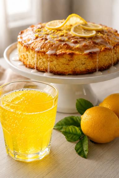 Zdjęcie: Ciasto z lemoniadą /bez jajek Zdjęcie - Ciasto z lemoniadą /bez jajek - Przepisy kulinarne ze zdjęciami