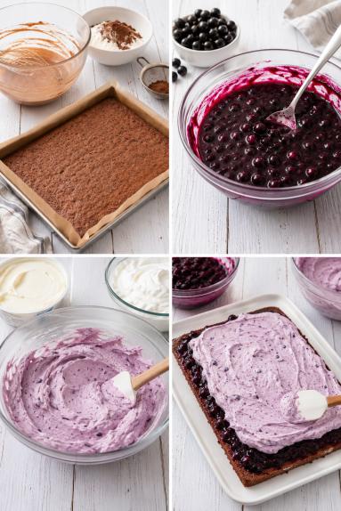 Zdjęcie: Ciasto "Cassis" Zdjęcie - Ciasto "Cassis" - Przepisy kulinarne ze zdjęciami