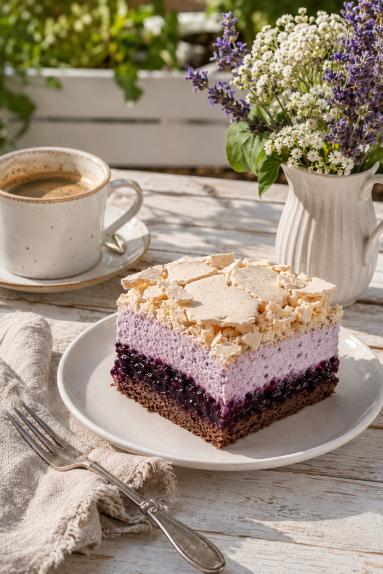 Zdjęcie: Ciasto "Cassis" Zdjęcie - Ciasto "Cassis" - Przepisy kulinarne ze zdjęciami