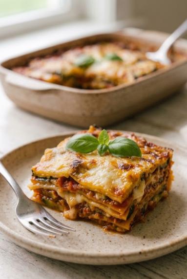 Zdjęcie - Zapiekanka z cukinii/ Parmigiana di Zucchine – - Przepisy kulinarne ze zdjęciami