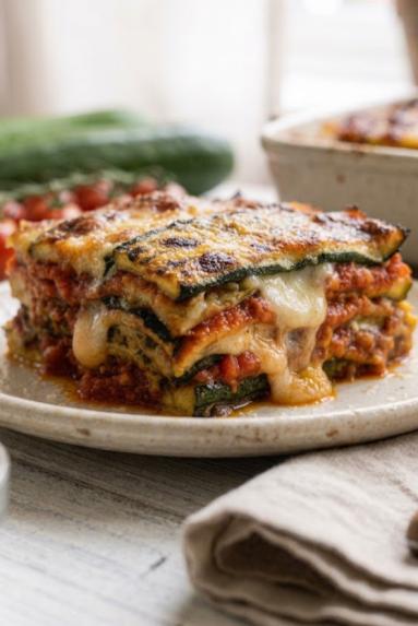Zdjęcie - Zapiekanka z cukinii/ Parmigiana di Zucchine – - Przepisy kulinarne ze zdjęciami