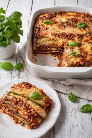 Zdjęcie - Zapiekanka z cukinii/ Parmigiana di Zucchine – - Przepisy kulinarne ze zdjęciami