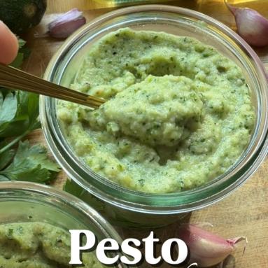 Zdjęcie: Pesto z pieczonej cukinii Zdjęcie - Pesto z pieczonej cukinii - Przepisy kulinarne ze zdjęciami