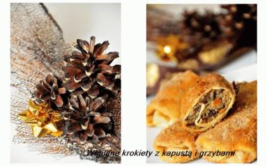 Zdjęcie - Krokiety z kapustą i  grzybami  - Przepisy kulinarne ze zdjęciami