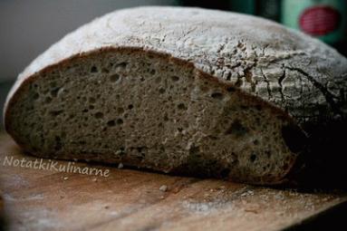 Zdjęcie - Weekendowa Piekarnia #57: Chleb pszenno żytni z prażoną mąką - Przepisy kulinarne ze zdjęciami