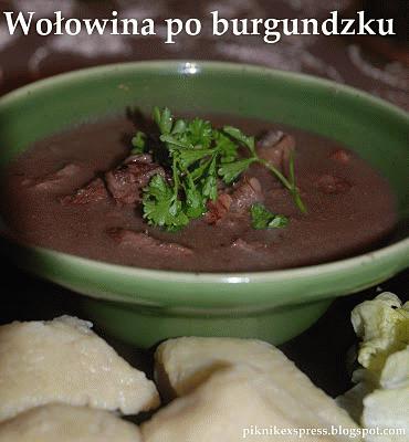 Zdjęcie - Wołowina po burgundzku - Przepisy kulinarne ze zdjęciami