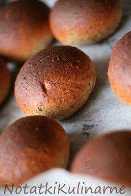 Zdjęcie - Bułeczki z siemieniem lnianym - Przepisy kulinarne ze zdjęciami