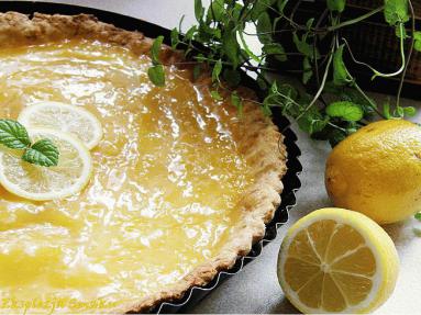 Zdjęcie - Tarta z kremem lemon  curd  - Przepisy kulinarne ze zdjęciami
