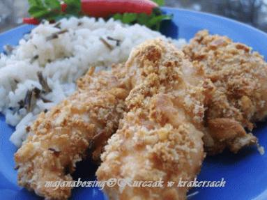 Zdjęcie - Kurczak w krakersach  - Przepisy kulinarne ze zdjęciami