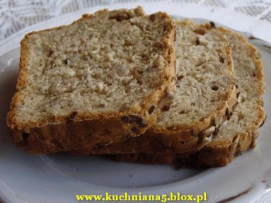 Zdjęcie - Domowy chleb pszenny pełnoziarnisty  - Przepisy kulinarne ze zdjęciami