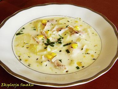 Zdjęcie - Ajiaco bogotano &#8211; kolumbijska zupa ziemniaczana z  kurczakiem  - Przepisy kulinarne ze zdjęciami