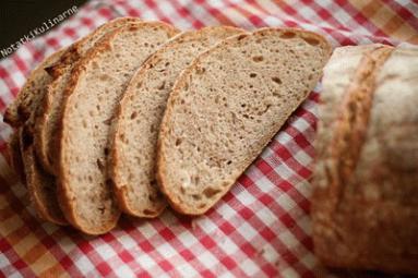 Zdjęcie - Weekendowa Piekarnia po Godzinach - Chleb mieszany (pszenno-żytnio-jęczmienny) - Przepisy kulinarne ze zdjęciami