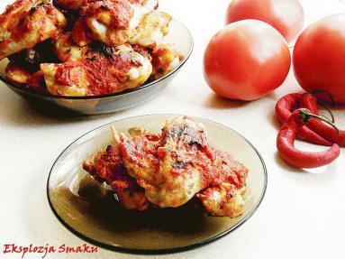 Zdjęcie - Pomidorowe skrzydełka marynowane w  chilli  - Przepisy kulinarne ze zdjęciami