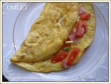 Zdjęcie - Danie prosto z serca - omlet   - Przepisy kulinarne ze zdjęciami