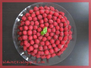 Zdjęcie - Podwójnie czekoladowy sernik z malinami - Przepisy kulinarne ze zdjęciami