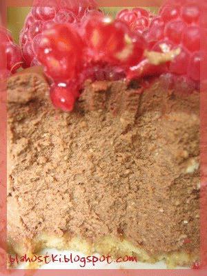 Zdjęcie - Podwójnie czekoladowy sernik z malinami - Przepisy kulinarne ze zdjęciami