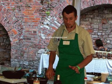 Zdjęcie - Łosoś w zielonej herbacie &#8211; Warsztaty na Święcie Herbaty. - Przepisy kulinarne ze zdjęciami