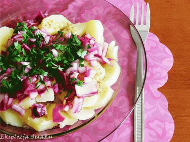 Zdjęcie - Cytrynowa sałatka  ziemniaczana  - Przepisy kulinarne ze zdjęciami