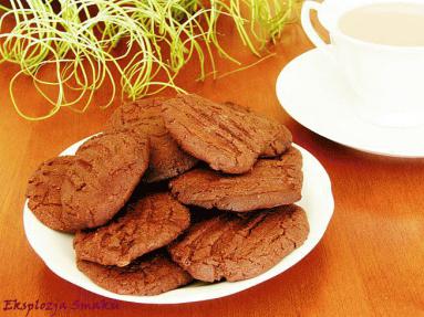 Zdjęcie - Ciasteczka czekoladowe o smaku  toffi  - Przepisy kulinarne ze zdjęciami