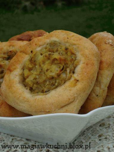 Zdjęcie - Drożdżówki z dynią makaronową   - Przepisy kulinarne ze zdjęciami