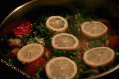 Zdjęcie - Balig Bughlamasi - ryba duszona z warzywami - Przepisy kulinarne ze zdjęciami