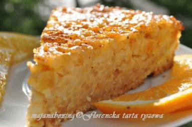 Zdjęcie - Florencka tarta ryżowa  - Przepisy kulinarne ze zdjęciami
