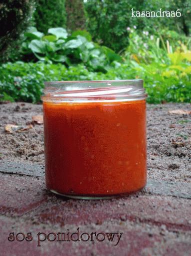 Zdjęcie - Sos pomidorowy   - Przepisy kulinarne ze zdjęciami