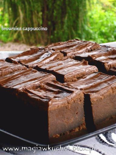 Zdjęcie - Brownies cappuccino  - Przepisy kulinarne ze zdjęciami