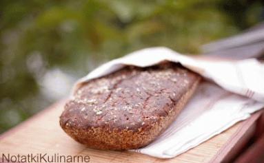 Zdjęcie - Chleb żytni z melasą i czarnuszką - Przepisy kulinarne ze zdjęciami