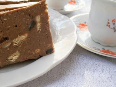 Zdjęcie - Blok czekoladowo -  kawowy  - Przepisy kulinarne ze zdjęciami