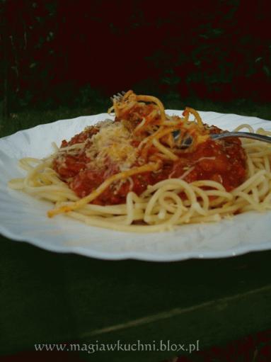 Zdjęcie - Spaghetti bolgonese  - Przepisy kulinarne ze zdjęciami