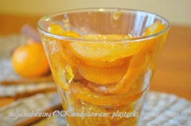 Zdjęcie - Kandyzowane plasterki pomarańczy  - Przepisy kulinarne ze zdjęciami