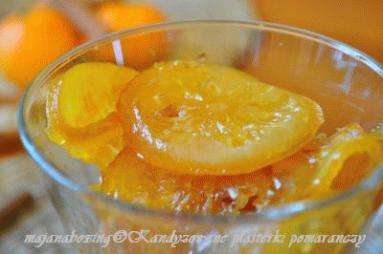 Zdjęcie - Kandyzowane plasterki pomarańczy  - Przepisy kulinarne ze zdjęciami