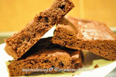 Zdjęcie - Piernikowe brownies  - Przepisy kulinarne ze zdjęciami