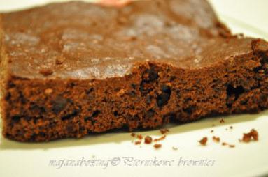 Zdjęcie - Piernikowe brownies  - Przepisy kulinarne ze zdjęciami