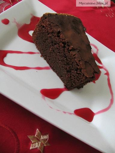 Zdjęcie - Francuskie ciasto czekoladowe  - Przepisy kulinarne ze zdjęciami