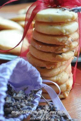 Zdjęcie - Lawendowe ciasteczka  - Przepisy kulinarne ze zdjęciami