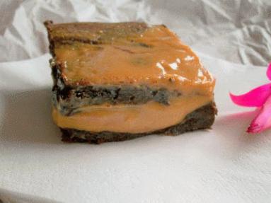 Zdjęcie - Brownie z dulce de  leche  - Przepisy kulinarne ze zdjęciami