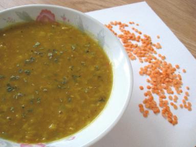 Zdjęcie - Indyjski dal czyli zupa z  soczewicy  - Przepisy kulinarne ze zdjęciami