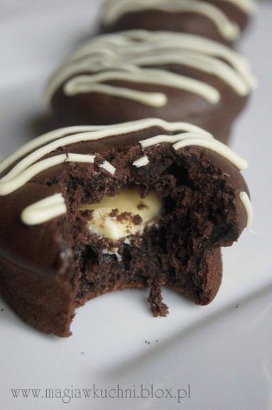Zdjęcie - Muffiny z białą czakoladą   - Przepisy kulinarne ze zdjęciami