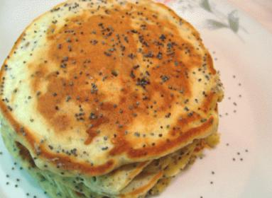 Zdjęcie - Pancakes z makiem i  słonecznikiem  - Przepisy kulinarne ze zdjęciami