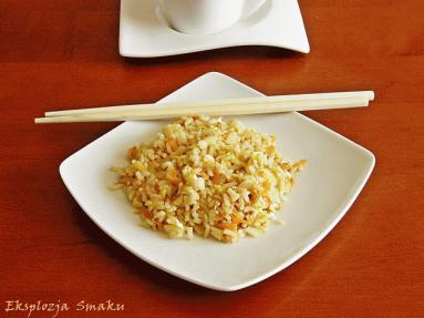 Zdjęcie - Smażony ryż z  jajkiem  - Przepisy kulinarne ze zdjęciami