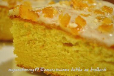 Zdjęcie - Babka pomarańczowa na białkach  - Przepisy kulinarne ze zdjęciami