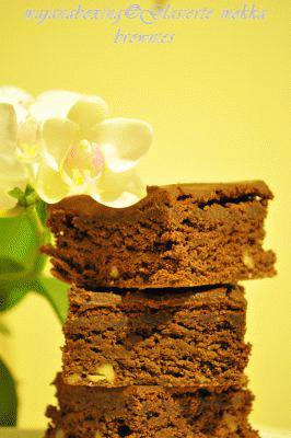 Zdjęcie - Glasierte mokka brownies  - Przepisy kulinarne ze zdjęciami