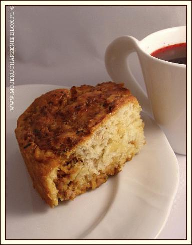 Zdjęcie - Torcik z ciasta twarogowego nadziewany mielonym mięsem  - Przepisy kulinarne ze zdjęciami