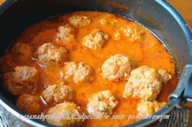 Zdjęcie - Pulpeciki w sosie pomidorowym  - Przepisy kulinarne ze zdjęciami