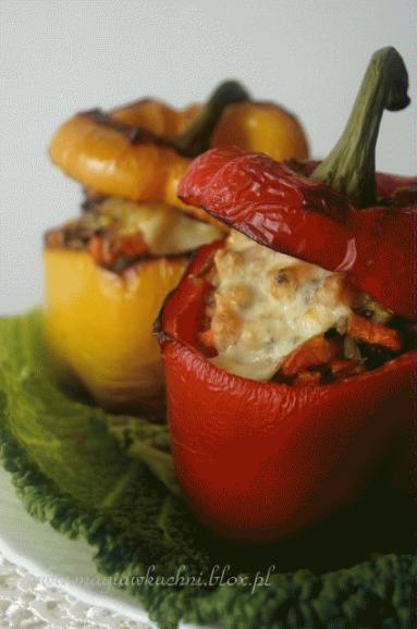 Zdjęcie - Papryka z warzywami   - Przepisy kulinarne ze zdjęciami